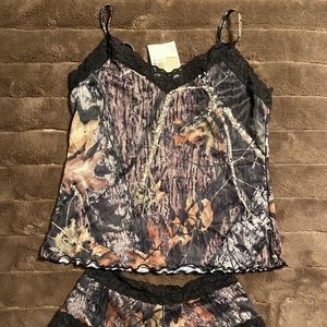 Mossy Oak camisole & pantie